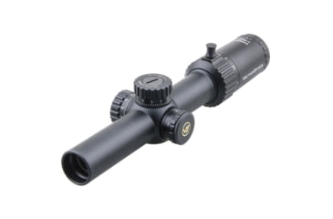 Image of Vector Optics Taurus Rifle Scope, 1-6x24mm, First Focal Plane, 30mm Tube, VTC-CMIL Illuminated Reticle, 6061-T6, Black, SCFF-27