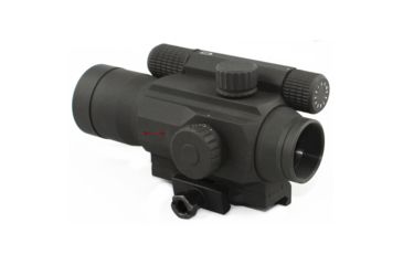 Image of Vector Optics Tempest 1x35mm Red Dot Sight, 4 Types 11 Levels Red Reticle, Black, SCRD-07