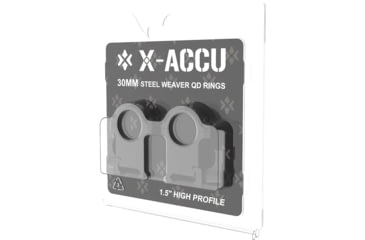 Image of Vector Optics 30mm Steel High QD Weaver Rings