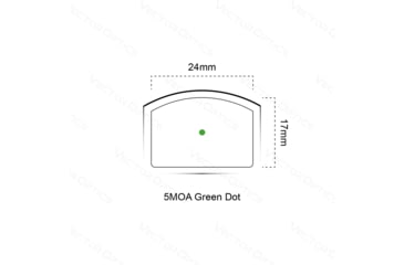 Image of Vector Optics Frenzy 1x17x24 Green DotSight