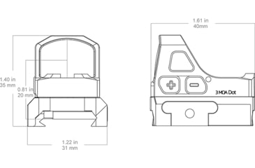 Image of Vector Optics Frenzy-S 17x21 GenII Red Dot Sight