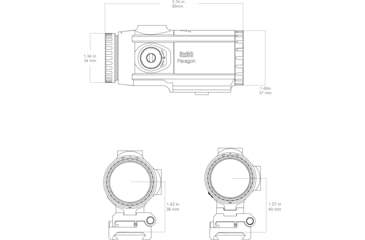 Image of Vector Optics Paragon 5x30 Magnifier Micro