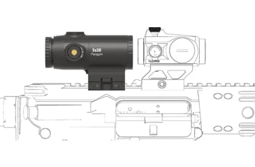 Image of Vector Optics Paragon 5x30 Magnifier Micro