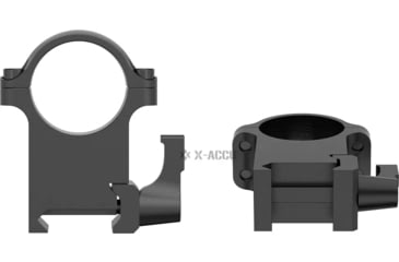 Image of Vector Optics Steel Weaver Quick Release Medium Profile Rings, 1.25 in