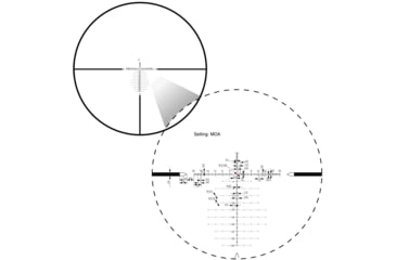 Image of Vector Optics Tauron 6-24x50 34mm Tube HD MOA Rifle Scope, First Focal Plane
