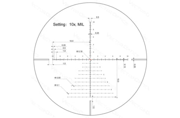 Image of Vector Optics Veyron 4-16x44mm 30mm Tube Rifle Scope, Second Focal Plane