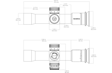 Image of Vector Optics Veyron Plus 10x30mm 30mm Tube Zero Rifle Scope, Second Focal Plane
