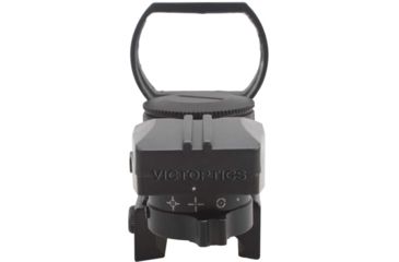 Image of VictOptics Red Dot Sight, 1x, 23x34mm Objective Window, 4 Reticles, 6061-T6, Black, RDSL04