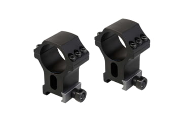 Image of Vector Optics X-Accu Rifle Scope Rings, 30mm Tube, Picatinny, 1.5in Height, 6061-T6, Matte, Black, SCTM-35