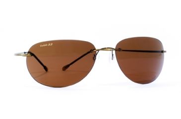 Image of Vedalo HD Argento2 Series Aviator Style Sunglasses from Signature Line, Copper 2262
