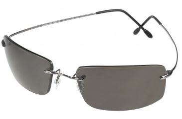 Image of VedaloHD Signature Line Rosso2 Sunglasses, Small Square Style Frame, Smoke Lenses 2265