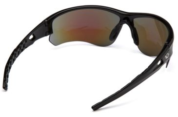Image of Venture Gear Atwater Safety Glasses w/Ice Blue Mirror Anti-Fog Lens, Black, VGSB1265TB