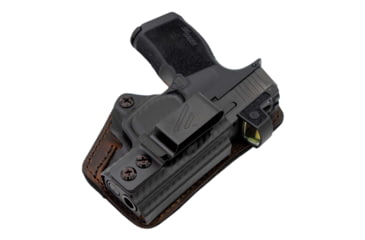 Image of Versacarry Comfort Flex Custom Holster - IWB - Polymer/Brown Hybrid - Size Glock 42, CFC211G42