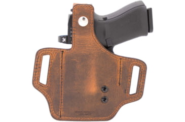 Image of Versacarry Insurgent w/Thumb Break OWB Holster, Glock 43, Right, Brown, INSTCF201G43
