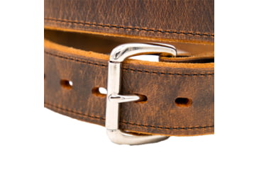 Image of Versacarry Rancher Carry Belt - Double-Ply Leather - Raw Edge - Brown - Size 40in, BR502/40