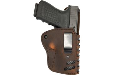 Image of Versacarry Vc Compound Holster Iwb Kydex Leather Rh Sig P365 Brown