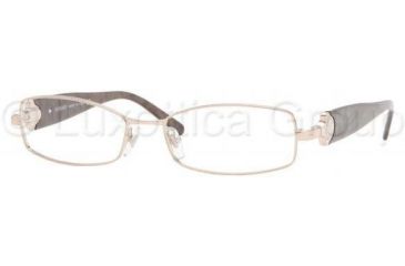Image of Versace Eyeglasses VE1139 with No-Line Progressive Rx Prescription Lenses 1053-5216 - Light Brown 