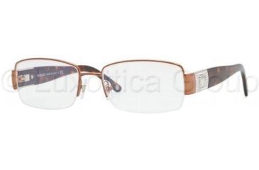 Image of Versace Eyeglasses VE1175B with Rx Prescription Lenses 1258-5117 - Light Brown 