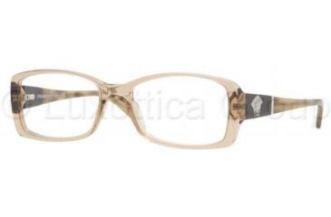 Image of Versace Eyeglasses VE3131 with Lined Bifocal Rx Prescription Lenses 767-5216 - Beaver Transparent 