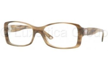 Image of Versace Eyeglass Frames VE3137 773-5416 - Metallic Horn Striped 
