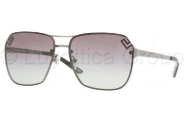 Image of Versace Sunglasses VE2114 12768G-6014 - Sandstrahlung Gunmetal Gray Gradient