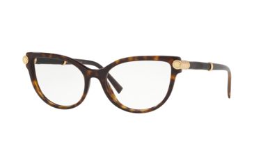 Image of Versace V-ROCK VE3270Q Eyeglass Frames 108-52 - Dark Havana
