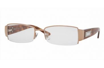 Image of Versace VE 1140 Eyeglasses Styles Orange Frame w/Non-Rx 51 mm Diameter Lenses, 1052-5117