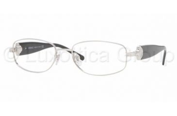 Image of Versace VE1149 SV Prescription Eyeglasses - Silver Demo Lens Frame / 51 mm Prescription Lenses, 1000-5117