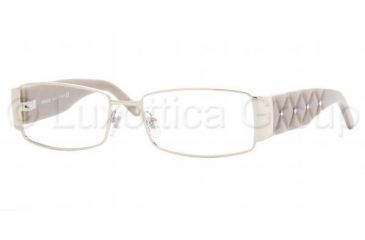 Image of Versace VE 1153B Eyeglasses Styles -  Platinum Frame w/Non-Rx 53 mm Diameter Lenses, 1221-5316