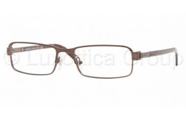 Image of Versace VE1181 Bifocal Eyeglasses - Brushed Brown Demo Lens Frame / 51 mm Prescription Lenses, 1269-5117