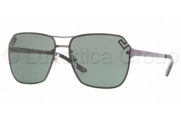 Image of Versace VE 2114 Sunglasses Styles - Anthracite Sandstrahlung Green Frame, 127571-6014