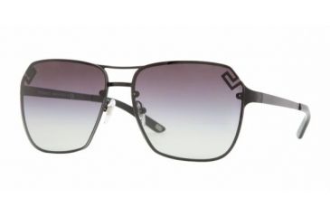 Image of Versace VE 2114 Sunglasses Styles - Matte Black Gray Gradient Frame, 126111-6014