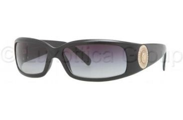 Image of Versace VE4044B Single Vision Prescription Sunglasses VE4044B-870-8G-6015 - Frame Color Black, Lens Diameter 60 mm