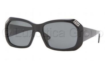 Image of Versace VE4168 Bifocal Sunglasses, Black Frame / 56 mm Prescription Lenses, GB1 87 5617