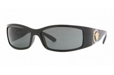Image of Versace VE4205B Bifocal Sunglasses - Black Gray Frame / 61 mm Prescription Lenses, GB1-87-6115
