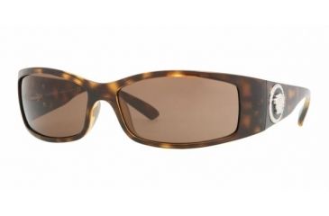 Image of Versace VE4205B Bifocal Sunglasses - Havana Brown Frame / 61 mm Prescription Lenses, 108-73-6115