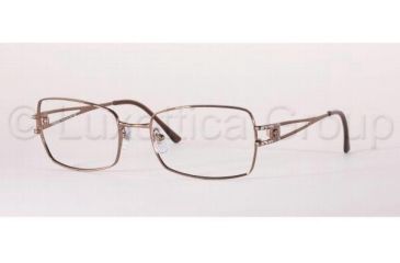Image of Versace VE1114B Eyeglass Frames 1045-5418 - Light Brown 
