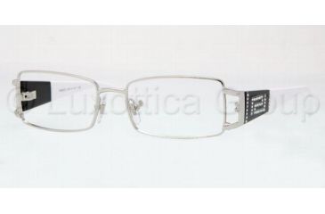 Image of Versace VE1163B Progressive Prescription Eyeglasses 1000-5016 - Silver Frame