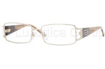 Image of Versace VE1163B Progressive Prescription Eyeglasses 1221-5216 - Platinum Frame