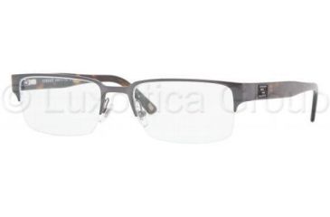 Image of Versace VE1184 Eyeglass Frames 1267-5318 - Brushed Anthracite 
