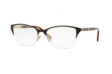 Image of Versace VE1218 Single Vision Prescription Eyeglasses 1344-53 - Pale Gold Frame