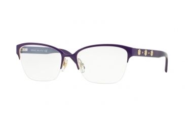 Image of Versace VE1224 Bifocal Prescription Eyeglasses 1353-53 - Pale Gold Frame