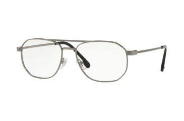 Image of Versace VE1252 Progressive Prescription Eyeglasses, 53mm, Gunmetal, VE1252-1001-53-PRO