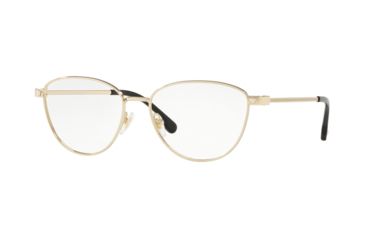 Image of Versace VE1253 Prescription Eyeglasses 1252-52 - Pale Gold Frame