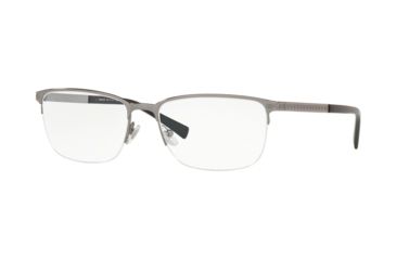 Image of Versace VE1263 Progressive Prescription Eyeglasses, 53mm, Gunmetal, VE1263-1001-53-PRO
