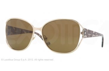 Image of Versace VE2137 Progressive Prescription Sunglasses VE2137-125273-58 - Lens Diameter 58 mm, Frame Color Pale Gold