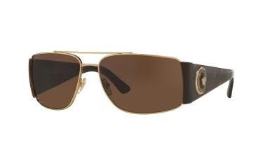 Image of Versace VE2163 Bifocal Prescription Sunglasses VE2163-100273-63 - Lens Diameter 63 mm, Frame Color Gold