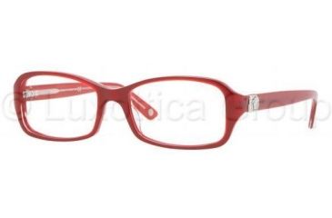 Image of Versace VE3146B Eyeglass Frames 878-5116 - Red/Crystal 