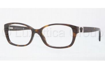 Image of Versace VE3148 Eyeglass Frames 108-5216 - Dark Havana 