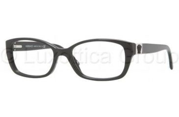 Image of Versace VE3148 Eyeglass Frames 979-5216 - Black Frame